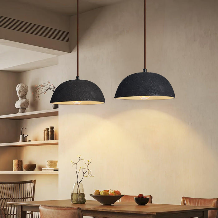 Black Arch Ceramic Pendant Lamp-DWHOME