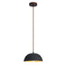 Black Arch Ceramic Pendant Lamp-DWHOME