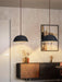 Black Arch Ceramic Pendant Lamp-DWHOME