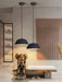 Black Arch Ceramic Pendant Lamp-DWHOME