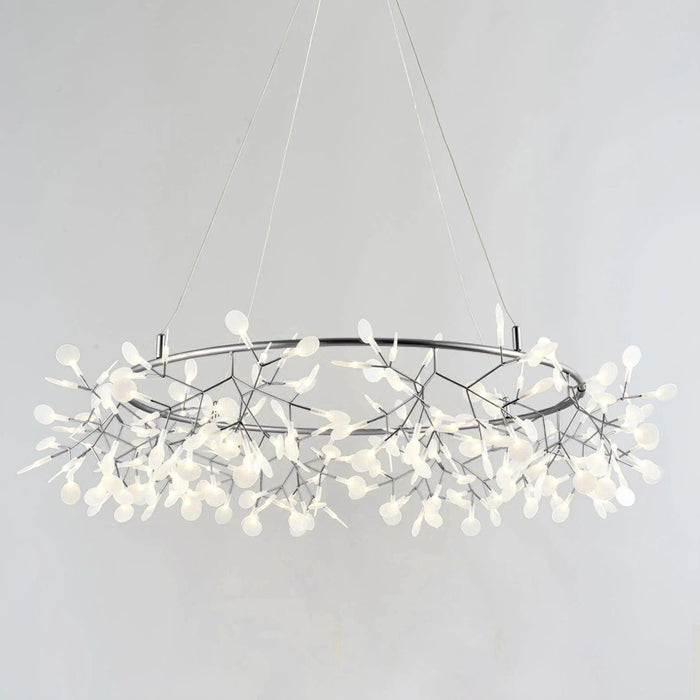 Black Big O Firefly LED Chandelier-DWHOME
