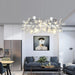 Black Big O Firefly LED Chandelier-DWHOME