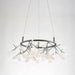 Black Big O Firefly LED Chandelier-DWHOME