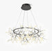 Black Big O Firefly LED Chandelier-DWHOME