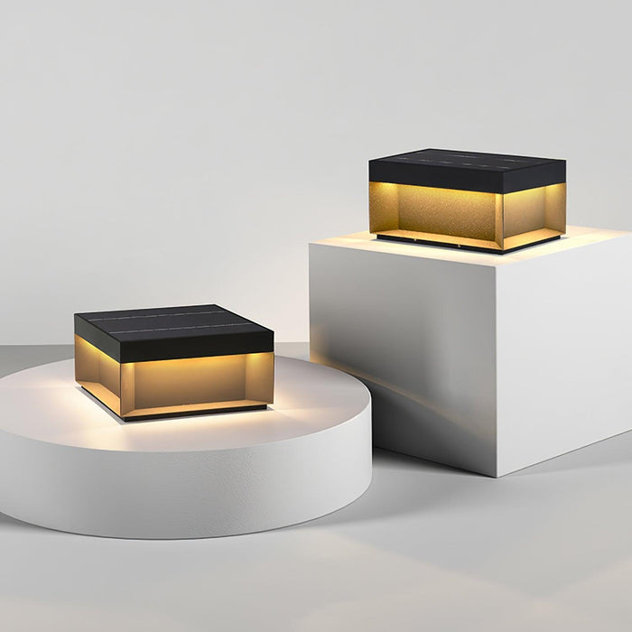 Black Box Outdoor Post Light-DWHOME