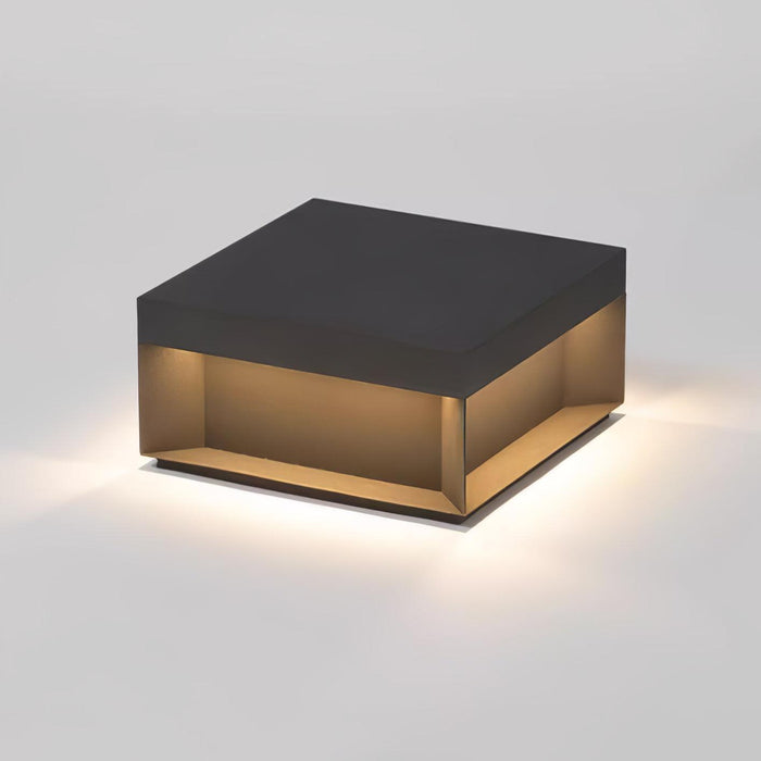 Black Box Outdoor Post Light-DWHOME
