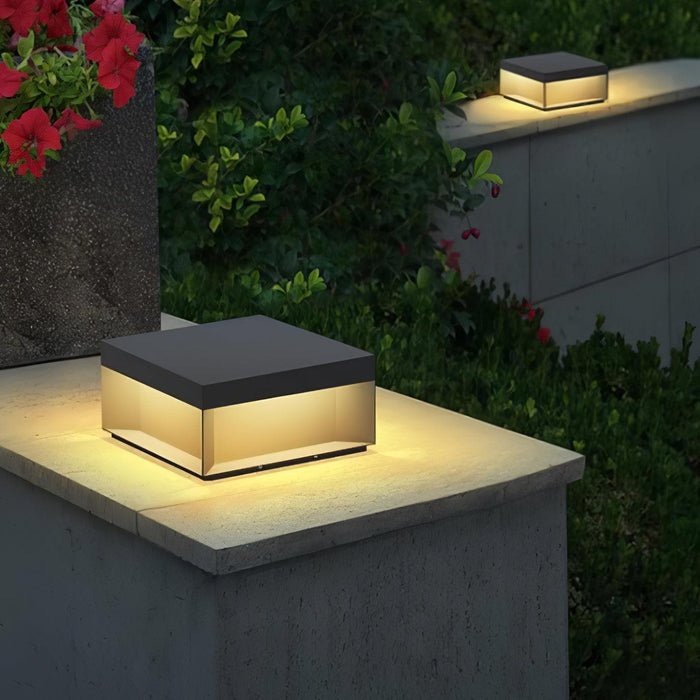 Black Box Outdoor Post Light-DWHOME