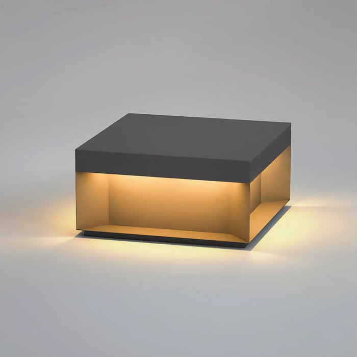 Black Box Outdoor Post Light-DWHOME