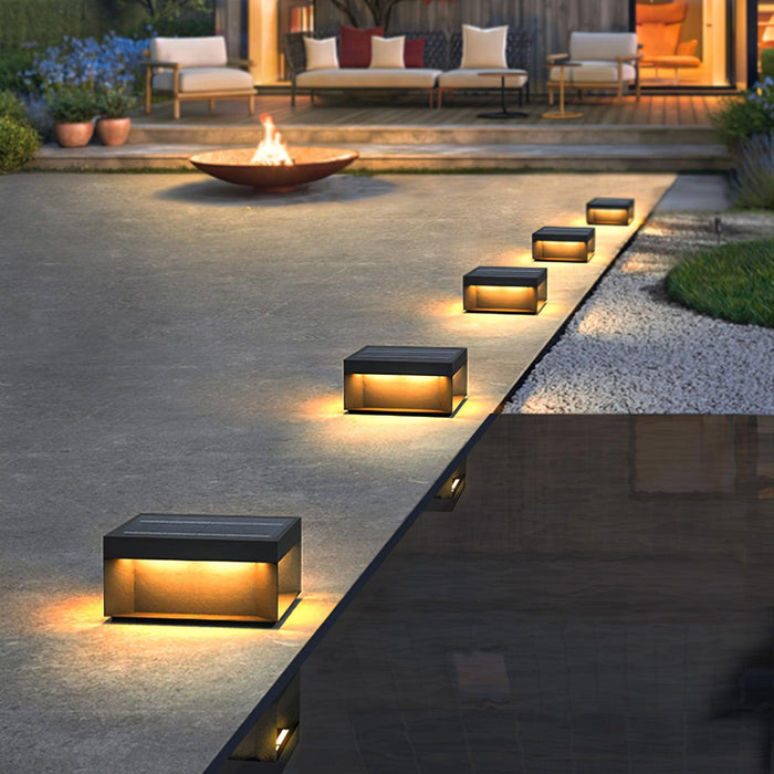 Black Box Outdoor Post Light-DWHOME