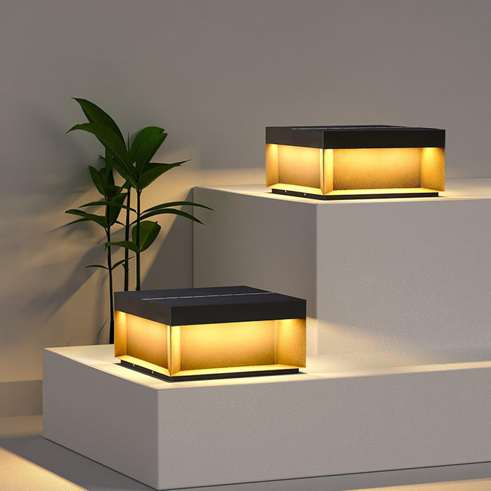 Black Box Outdoor Post Light-DWHOME