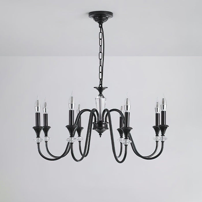 Noir Candelabra Chandelier-DWHOME