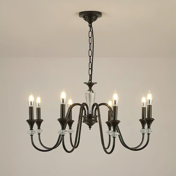 Noir Candelabra Chandelier-DWHOME