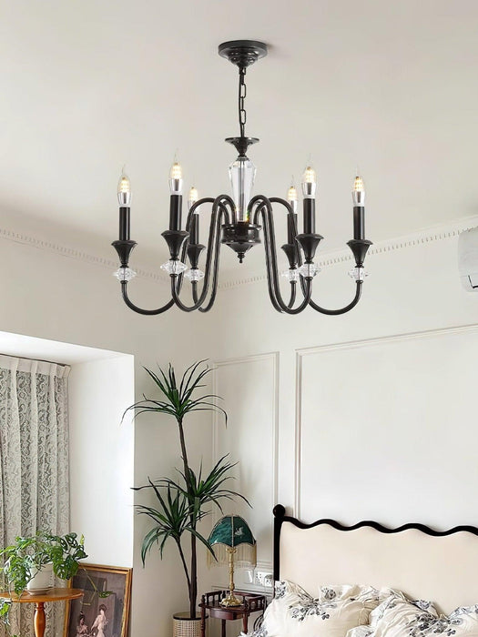 Noir Candelabra Chandelier-DWHOME