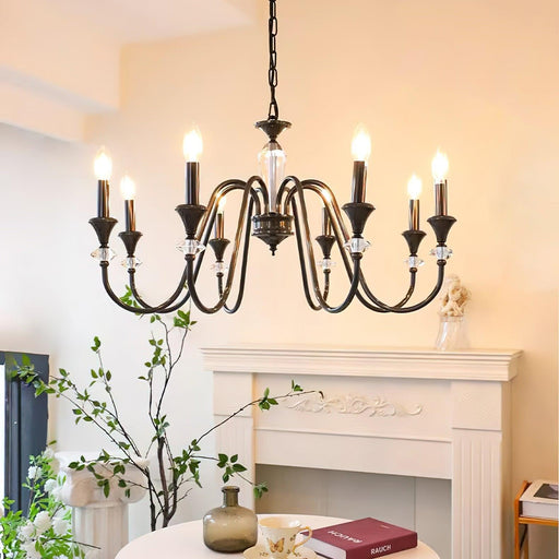 Noir Candelabra Chandelier - DWHOME