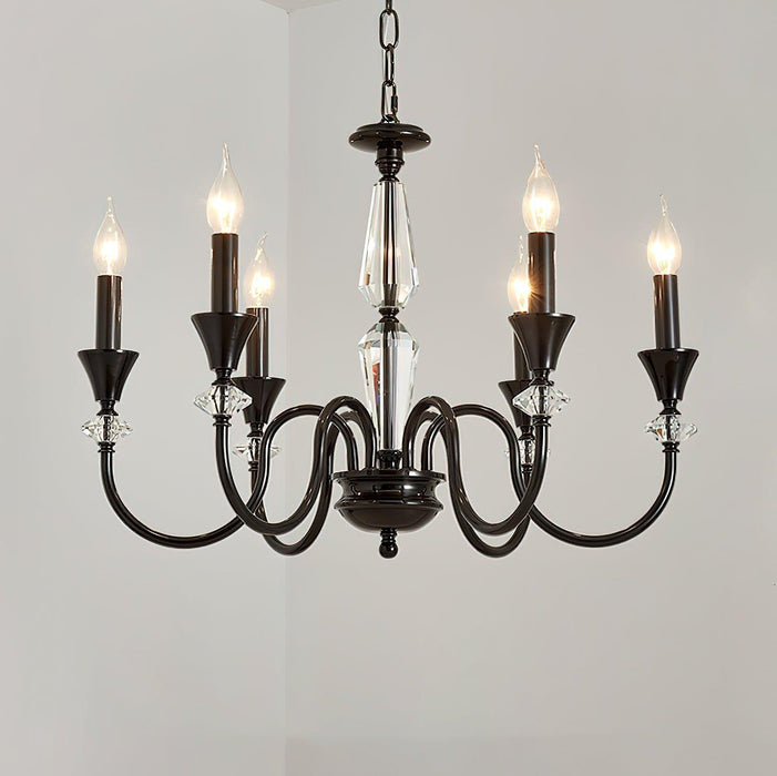 Noir Candelabra Chandelier-DWHOME