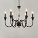 Noir Candelabra Chandelier-DWHOME