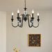 Noir Candelabra Chandelier-DWHOME