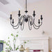 Noir Candelabra Chandelier-DWHOME