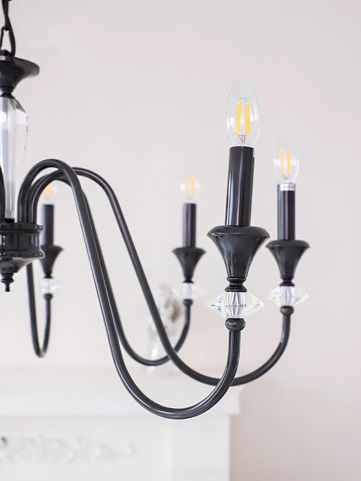 Noir Candelabra Chandelier-DWHOME