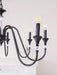 Noir Candelabra Chandelier-DWHOME