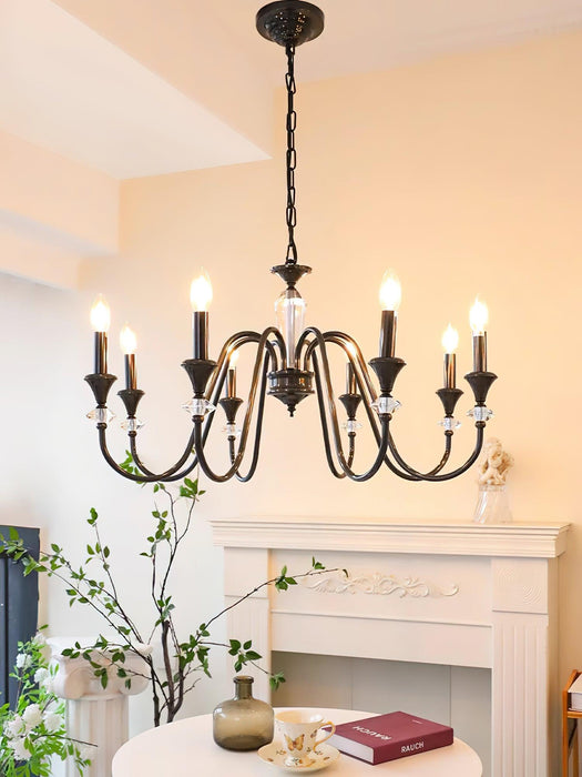 Noir Candelabra Chandelier-DWHOME
