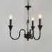 Noir Candelabra Chandelier-DWHOME