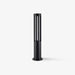 Black Cylindrical Garden Outdoor Light-DWHOME