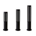 Black Cylindrical Garden Outdoor Light-DWHOME
