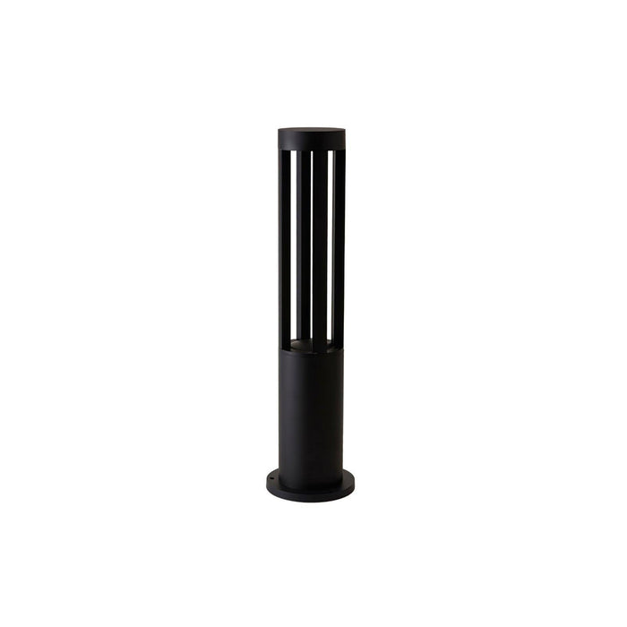 Black Cylindrical Garden Outdoor Light-DWHOME