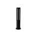 Black Cylindrical Garden Outdoor Light-DWHOME