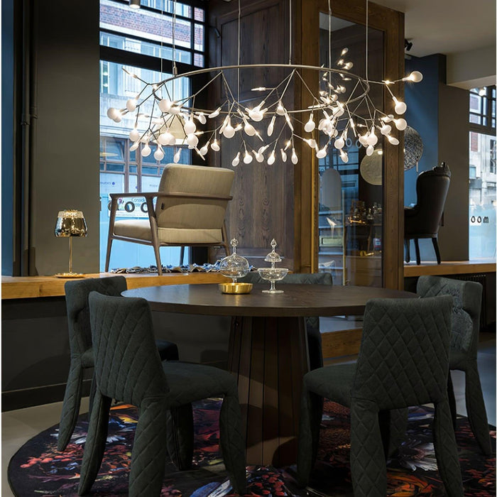 Black Firefly LED Chandelier-DWHOME