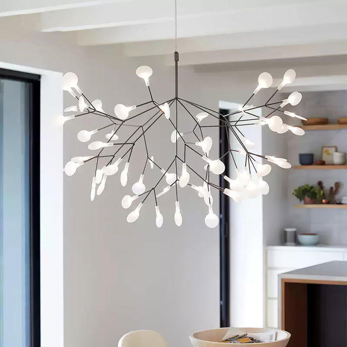 Black Firefly LED Chandelier-DWHOME