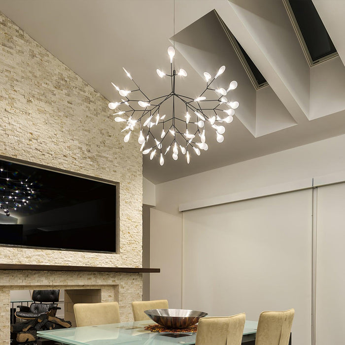 Black Firefly LED Chandelier-DWHOME