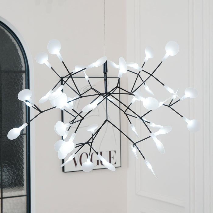 Black Firefly LED Chandelier-DWHOME