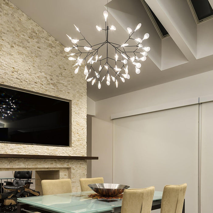 Black Firefly LED Chandelier-DWHOME