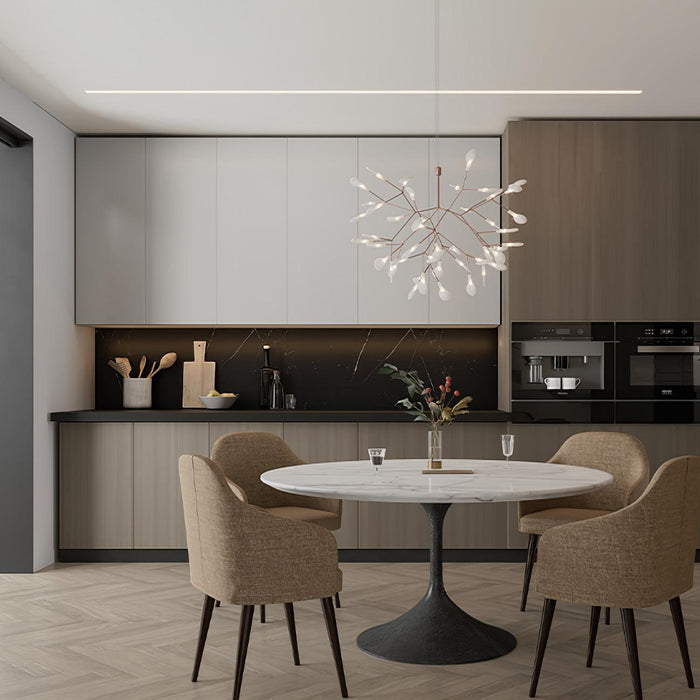 Black Firefly LED Chandelier-DWHOME