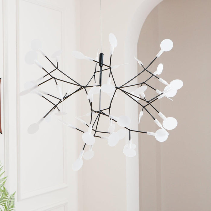 Black Firefly LED Chandelier-DWHOME