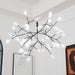 Black Firefly LED Chandelier-DWHOME