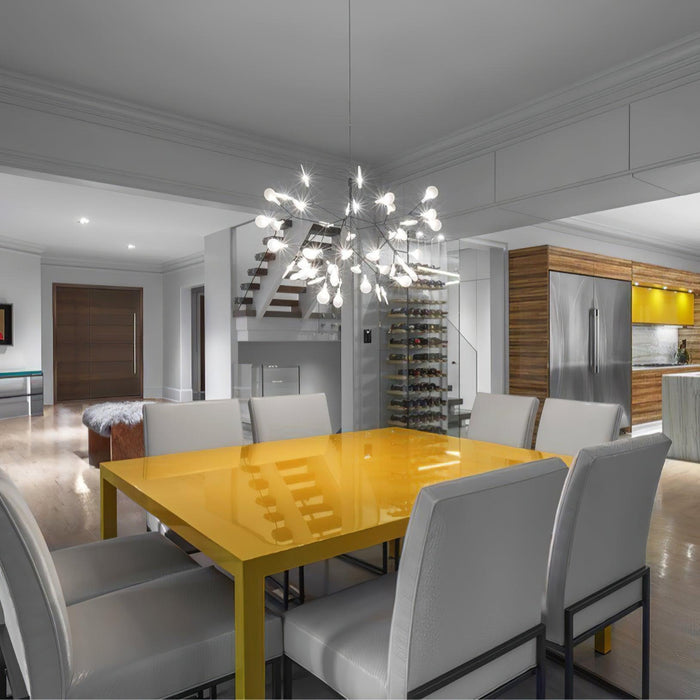 Black Firefly LED Chandelier-DWHOME