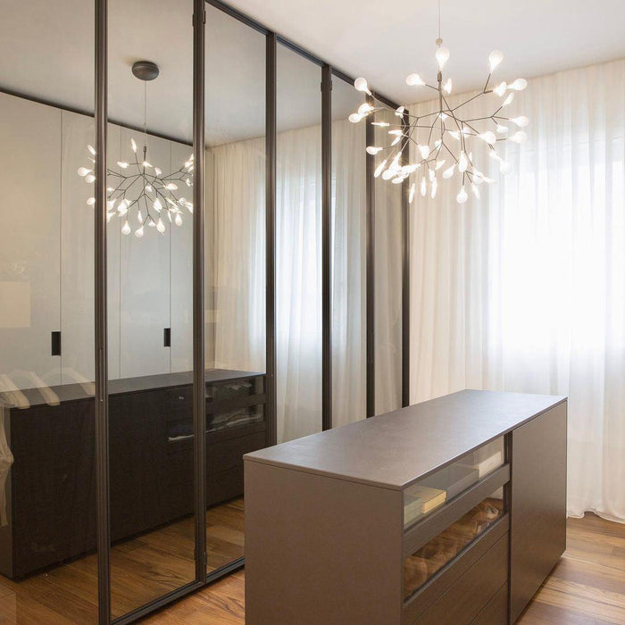 Black Firefly LED Chandelier-DWHOME