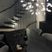 Black Firefly LED Chandelier-DWHOME
