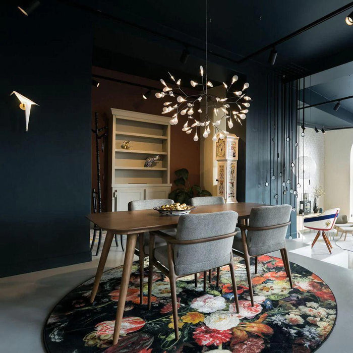 Black Firefly LED Chandelier-DWHOME