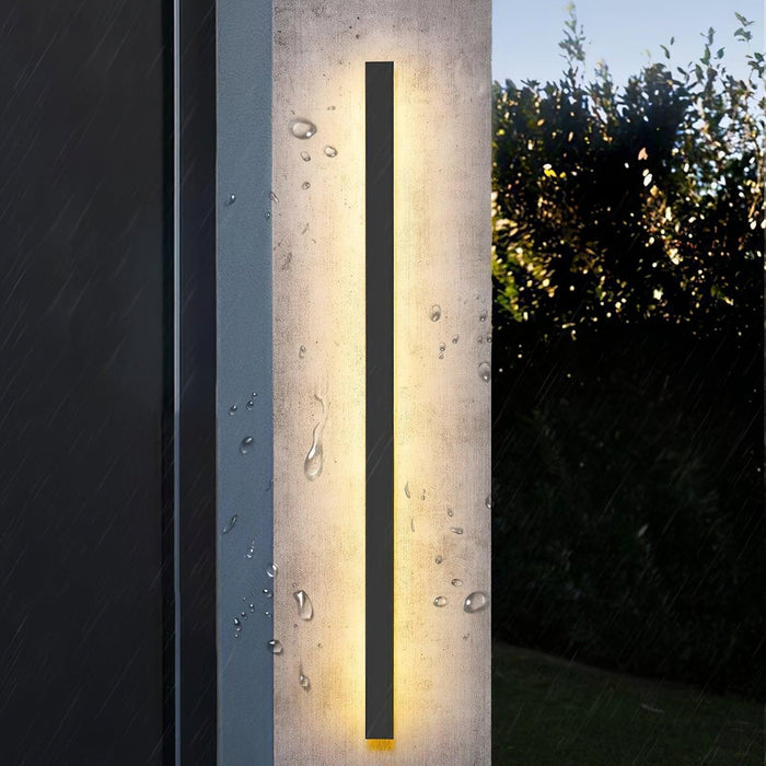 Long Strip Solar Outdoor Sconce-DWHOME