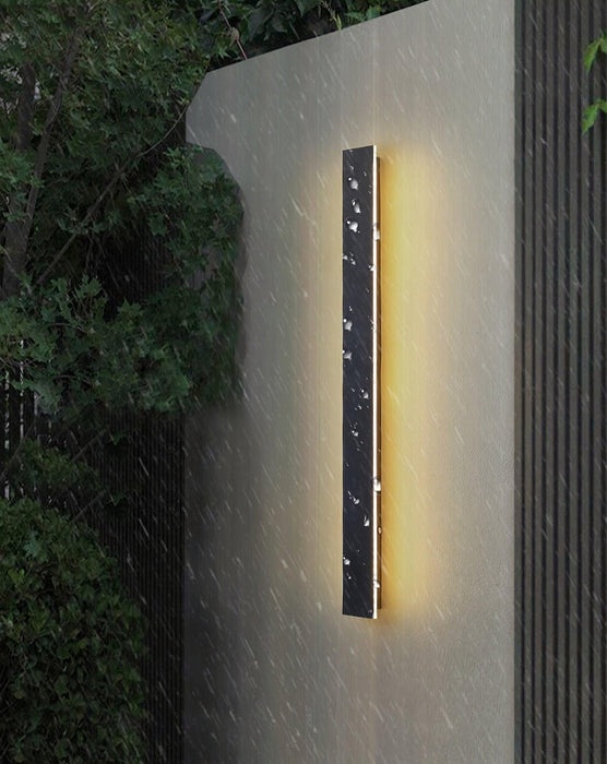 Long Strip Solar Outdoor Sconce-DWHOME