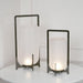 Steel Twilight Lantern Table Light-DWHOME