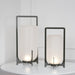 Steel Twilight Lantern Table Light-DWHOME