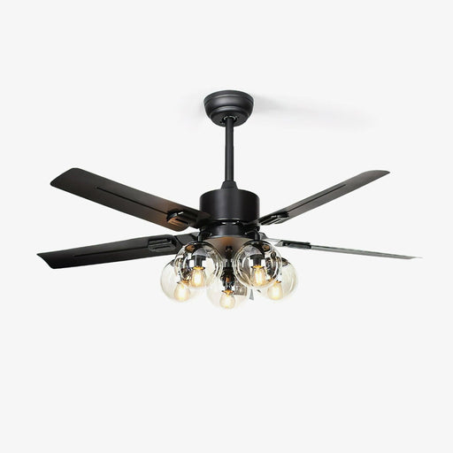 Black Vintage Ceiling Fan - DWHOME