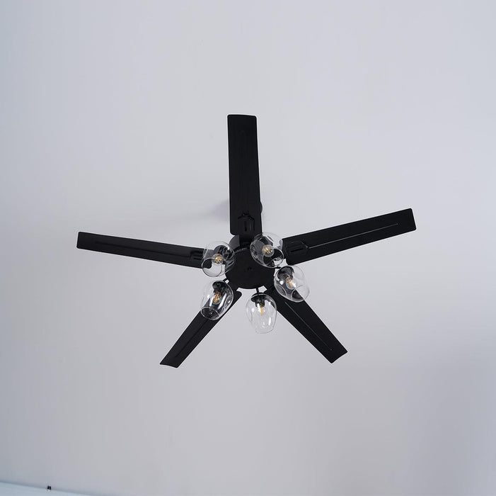 Black Vintage Ceiling Fan - DWHOME