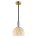 Blair Alabaster Pendant Light-DWHOME
