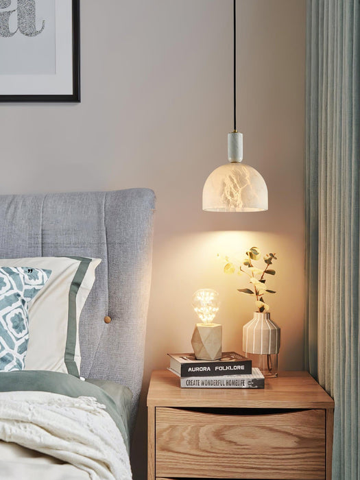 Blair Alabaster Pendant Light-DWHOME